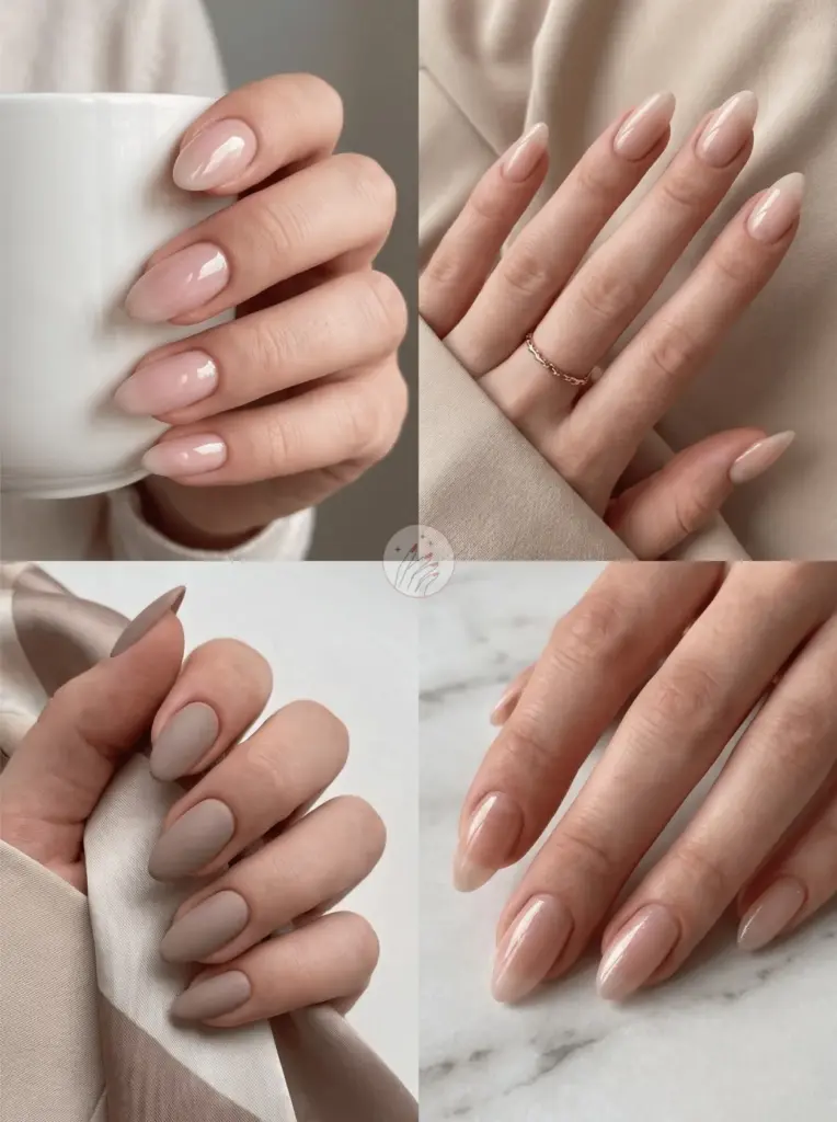 Almond Nails: Soft Tapered Elegance