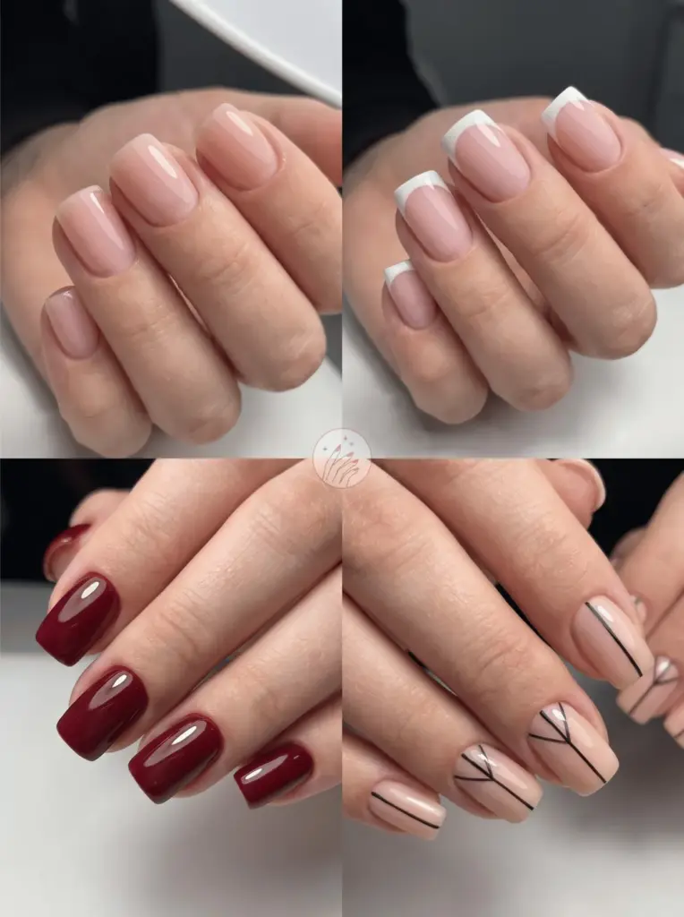 Classic Square Nail Shape Appeal