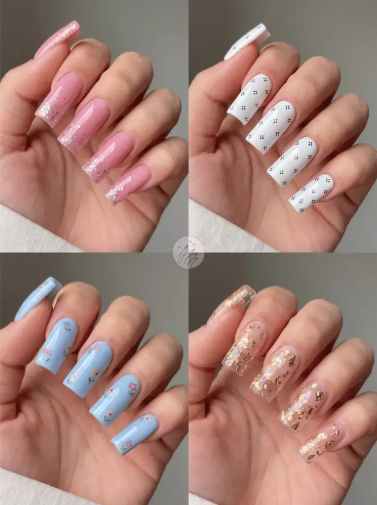 Flare Nails: Wide Flared Duck Tip