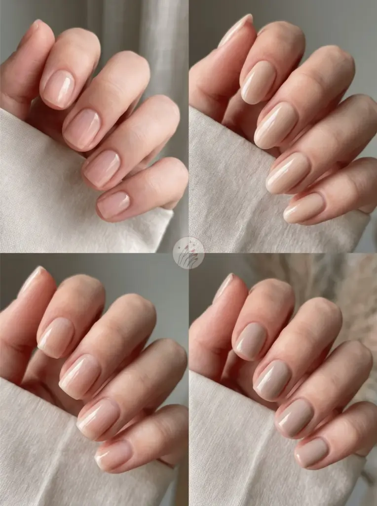 Minimalist Neutral Manicure For Everything