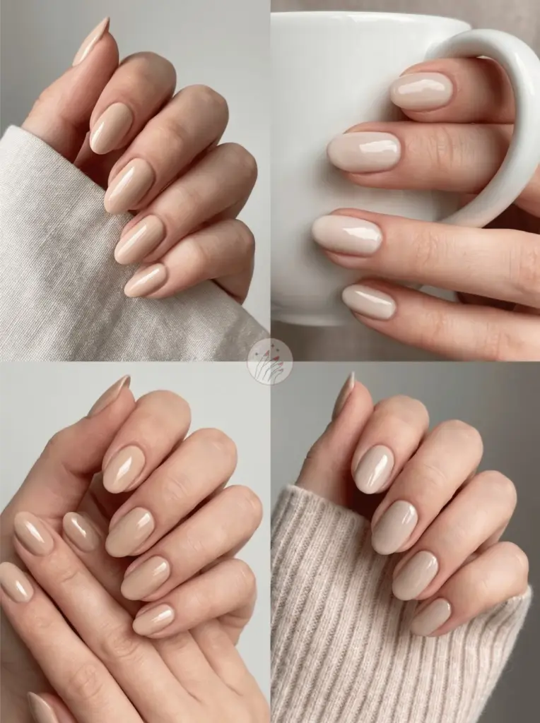 Old Money Oval Manicure Style