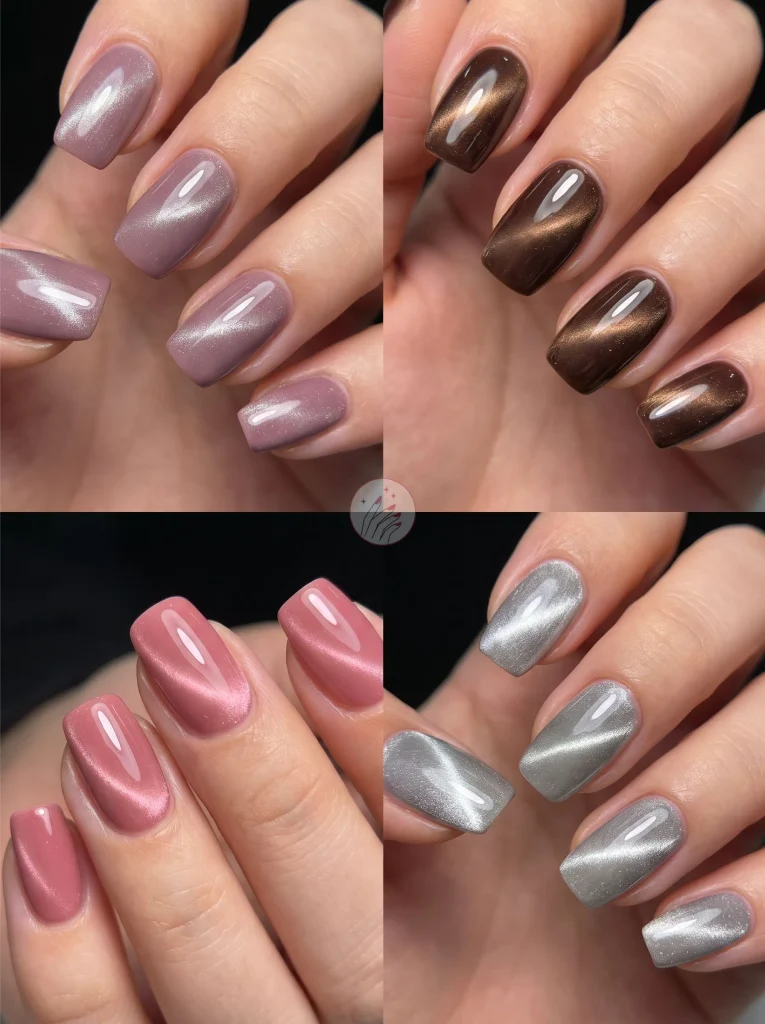 Cat Eye Gel Nail Designs