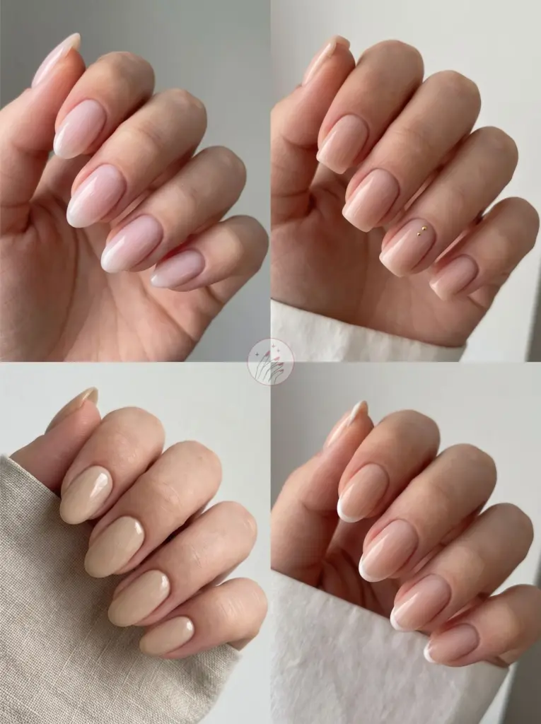 Everyday Gel Extensions: Soft Minimal Finish