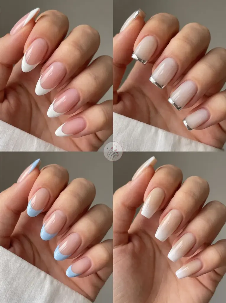 French Tip Extensions: Clean and Timeless