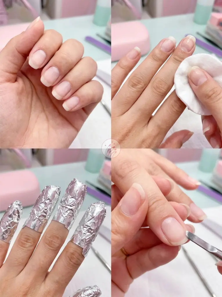 Gentle Acetone Soak Off Nails Removal