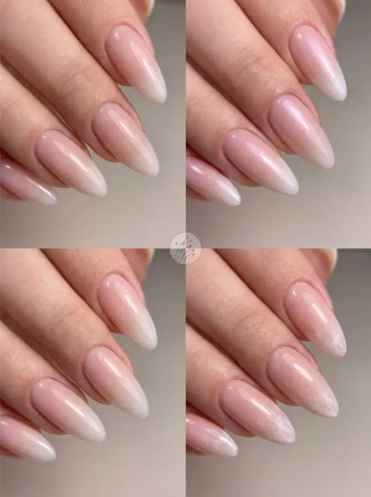 Long Almond Nails Soft Taper
