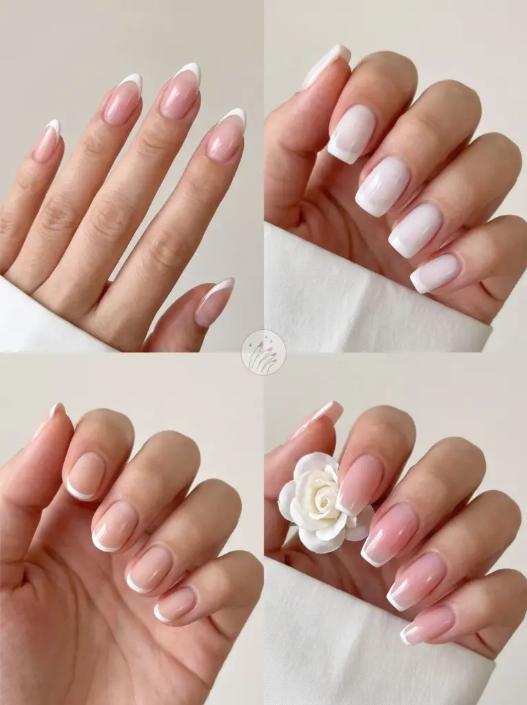 Polygel French Nails: Delicate Sculpted Look
