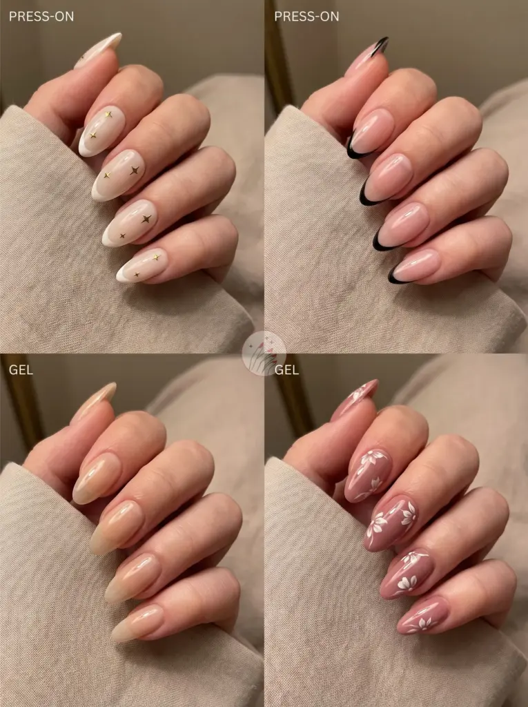 Press-On vs Gel: Easy Glam Comparison