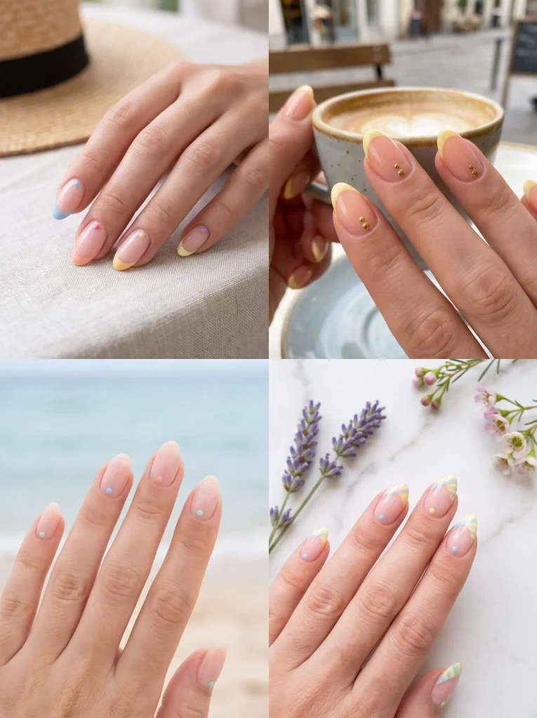 Short Almond Summer Nail Inspo