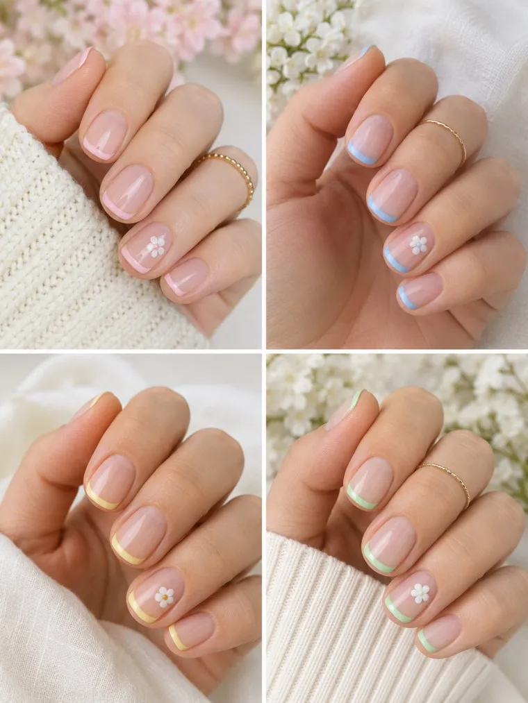 Short Spring French Clear Base