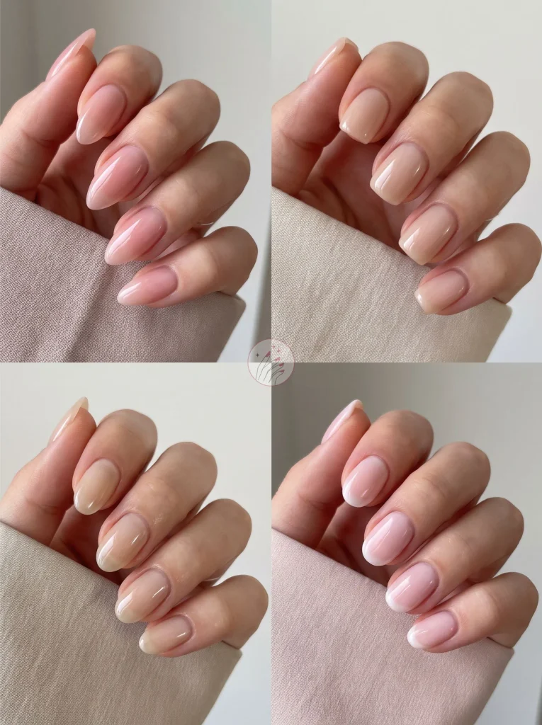 Soap Nail Gel Manicure Look