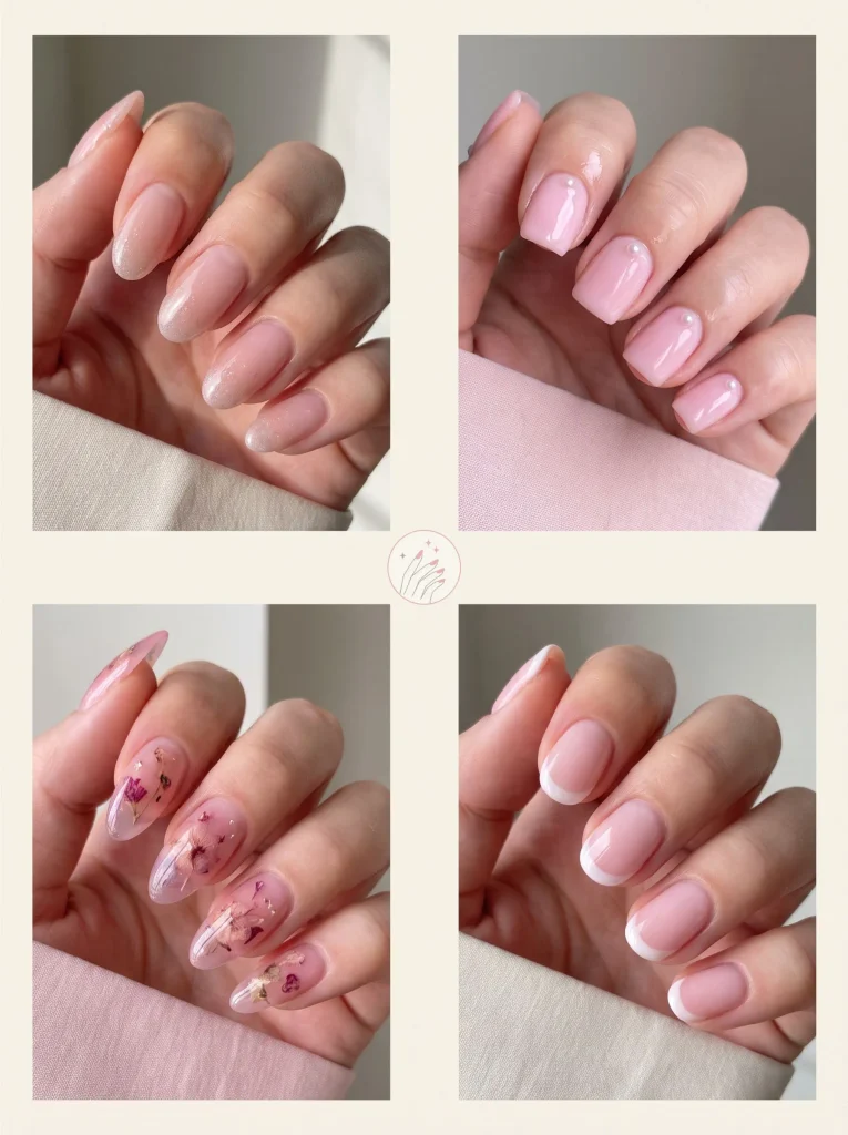 Soft Pink Polygel Nail Ideas
