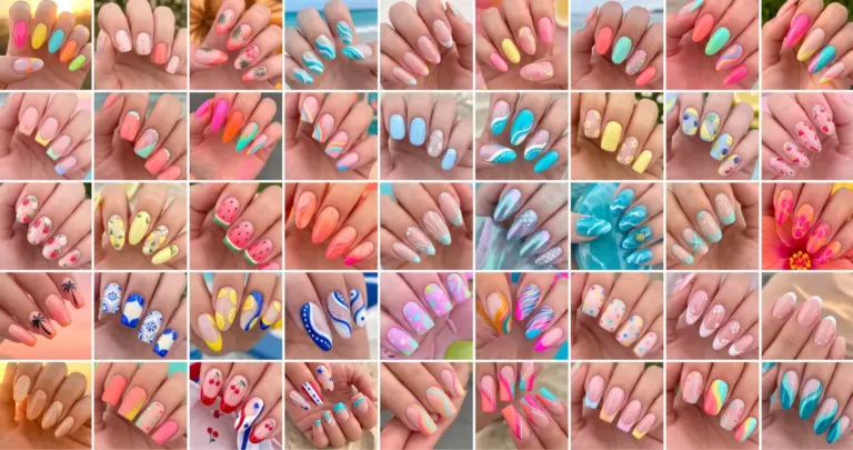 Summer Nails Bright, Tropical & Vacation-Ready
