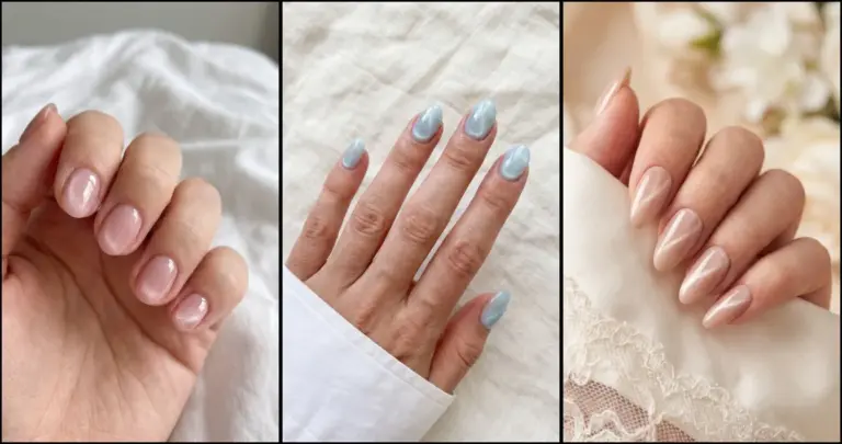 15 Cat-Eye Wedding Nails for Brides to Save