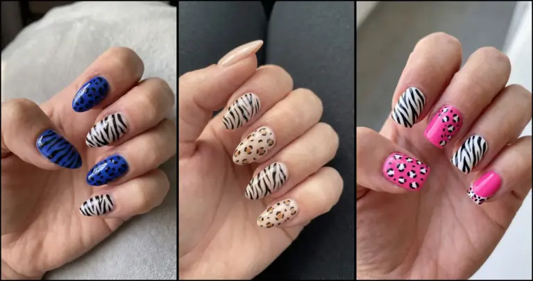 24 Zebra and Cheetah Print Nails for Your Next Manicure
