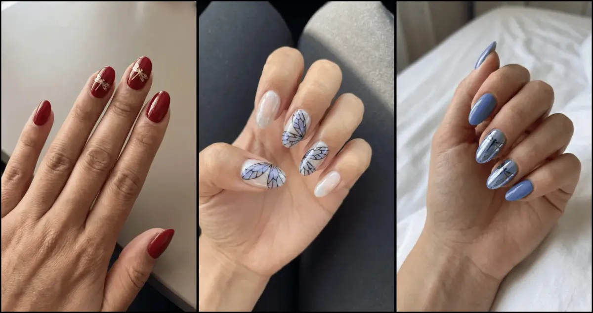 25 Dragonfly Nails Designs for Nature-Inspired Manicures