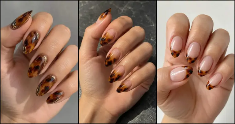 29 tortoise shell nails to save for your next manicure
