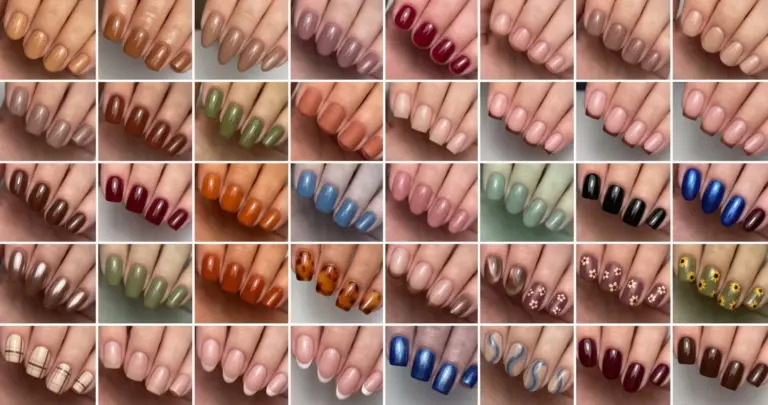 36 Short September Nails for the Summer to Fall Shift