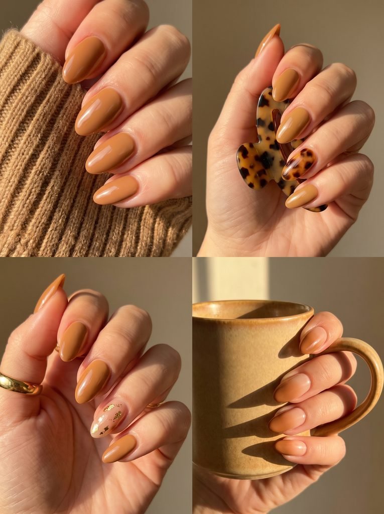Caramel Toffee September Nail Color