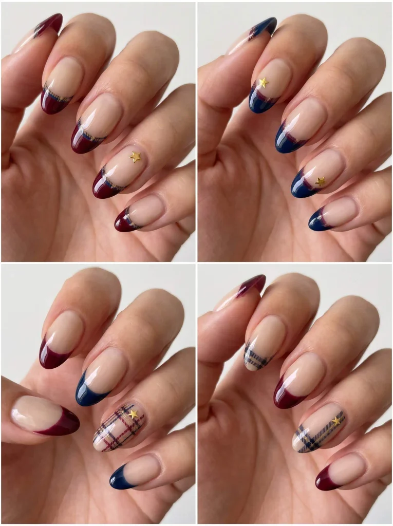 College Back to School Nail Designs