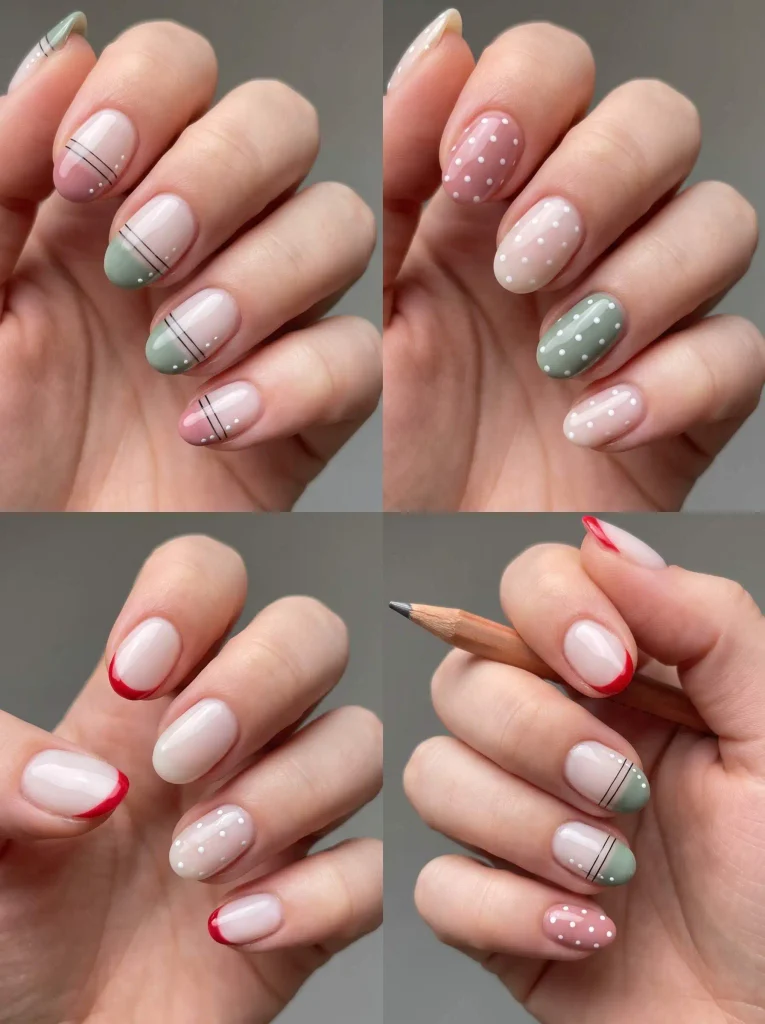 Gel Back to School Nail Designs