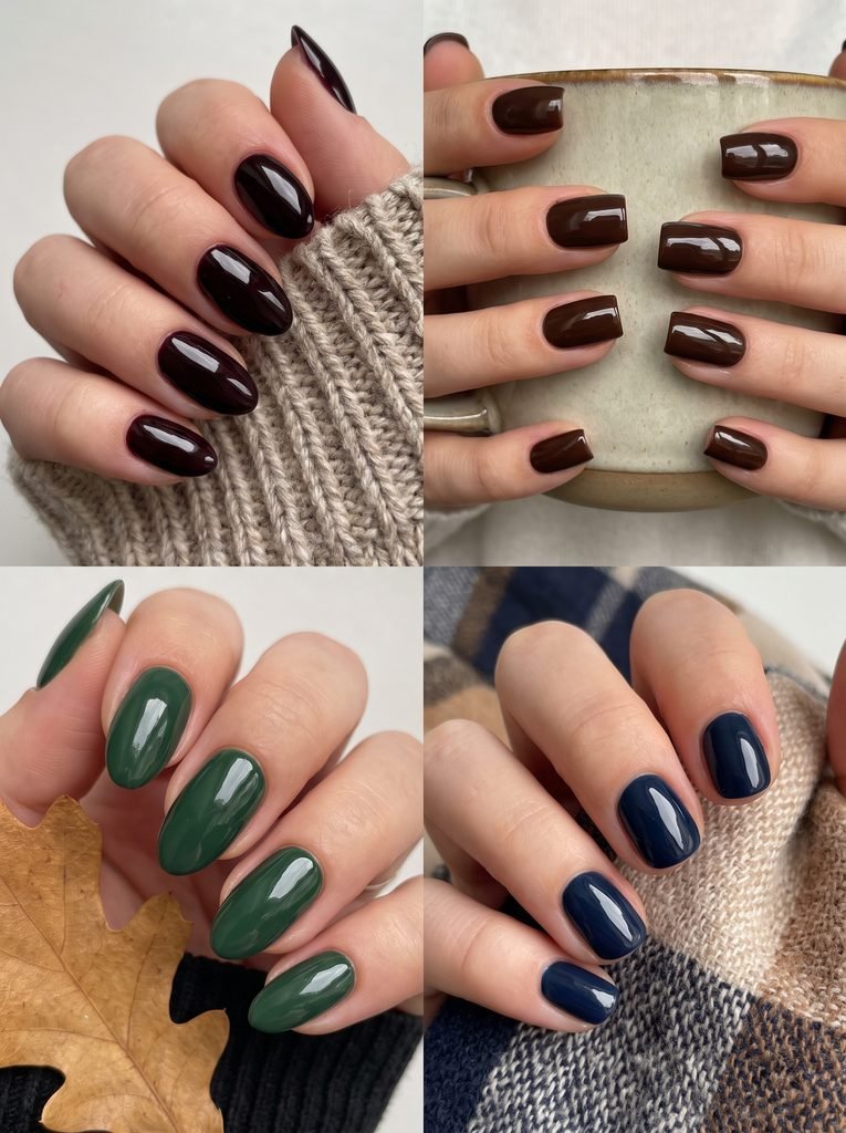 Late September Dark Nail Colors