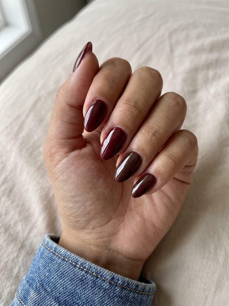 Short Gel X Fall Nails