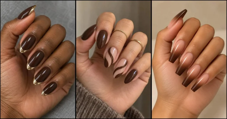 36 Chocolate Brown Nails to Save for Your Next Manicure