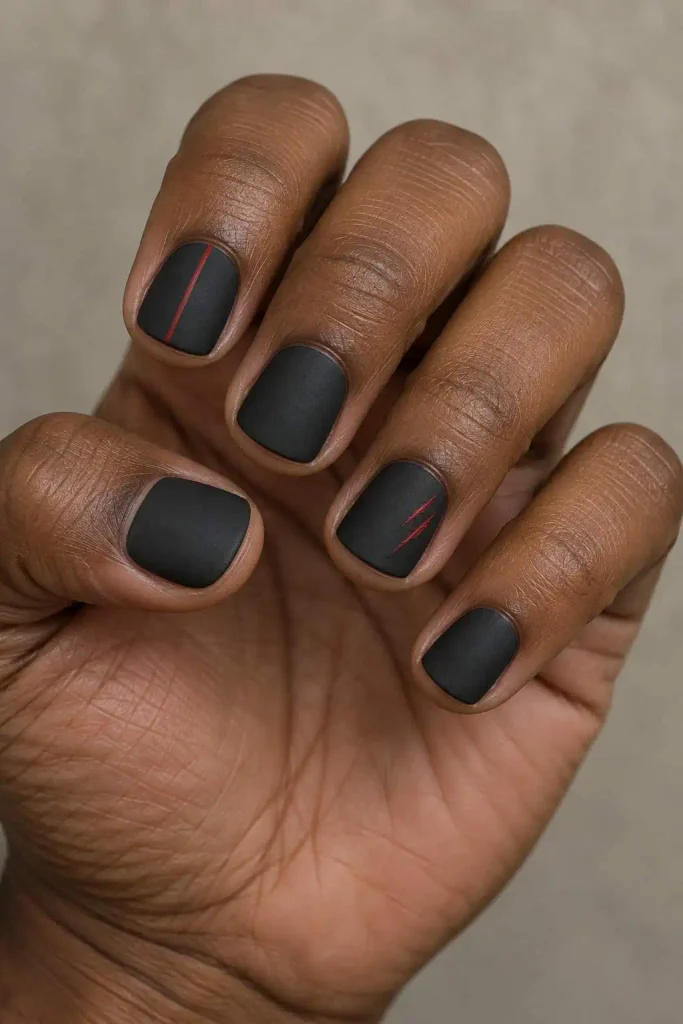 Short Halloween Nails For Men